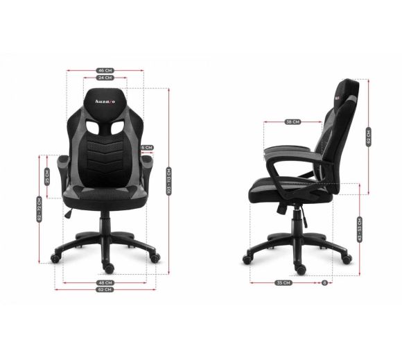 Huzaro - Gaming Stolica Huzaro Force 2.5 Siva Mesh_1