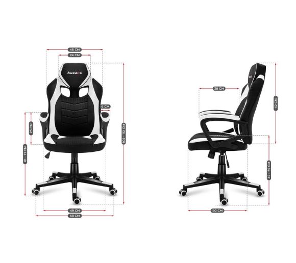 Huzaro - Gaming Stolica Huzaro Force 2.5 Bela Mesh_1