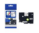 PUTY - Traka - TZ2-221 crna na belo 9 mm (Heatshrink) za Brother PT kompatibilna_small_0