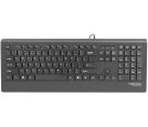 BARRACUDA, Slim Multimedia Keyboard US, USB, Black_small_0