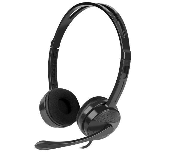CANARY GO, Stereo Headset with Volume Control, 3.5mm Stereo, Black_0