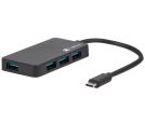 SILKWORM, USB 3.0 Type-C Hub, 4x Type-A Ports, Cable 15 cm_small_0