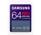Samsung - SD Card 64GB, PRO Ultimate, SDXC, UHS-I U3 V30, Read up to 200MB/s, Write up to 130 MB/s, for 4K and FullHD video recording_small_0