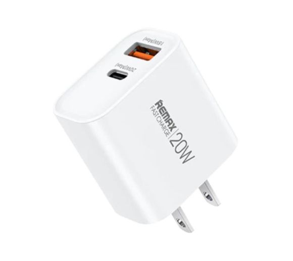 Strujni Fast punjac Kiddy 1xUSB3.0+1 xTIP C 20W RP-U120, beli _0