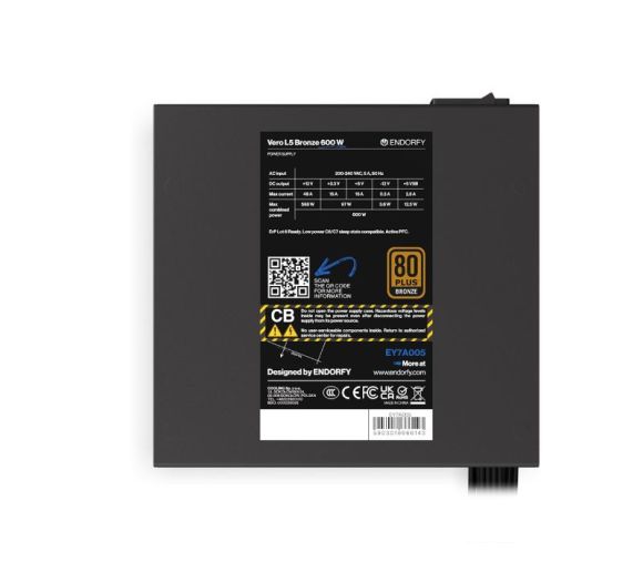 Vero L5 Bronze 600W napajanje (EY7A005) _2