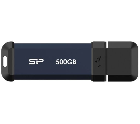 Silicon Power - 500GB USB Flash Drive, USB3.2 Gen.2, Marvel Xtreme M80, Read up to 600 MB/s, Write up to 500MB/s, Blue_0
