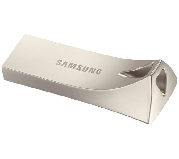 Samsung - 512GB USB Flash Drive, USB 3.1, BAR Plus, Read up to 400MB/s, Write up to 110MB/s, Silver_0