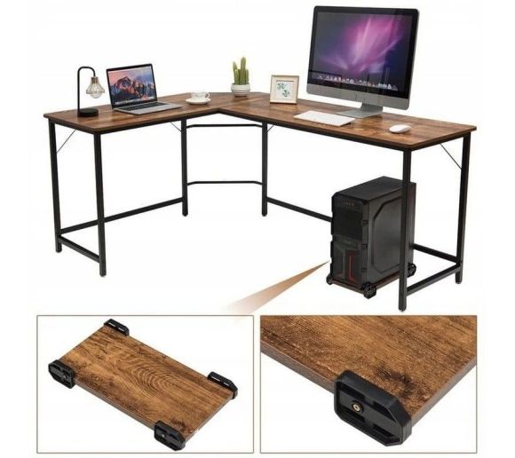 Ugaoni radni sto Kiwi Braon_4