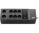 APC - APC Back-UPS 650VA, Standby, Floor, 650VA/400W, 230V, AVR, 8x Schuko (6x Full + 2x Surge), USB Type-A Fast Charger Port (2.4A), PF 0.61 (Full load), Battery 7Ah (APCRBC110), Line Protection RJ-45_small_0
