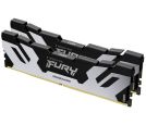 Kingston - DDR5 48GB (2x24GB) 8400MT/s [FURY RENEGADE], Non-ECC CUDIMM (Clocked), CL40 1.45V, 288-pin 1Rx8, Silver/Black, Memory Kit, w/Heatsink, XMP_small_0