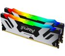 Kingston - DDR5 48GB (2x24GB) 8400MT/s [FURY RENEGADE RGB], Non-ECC CUDIMM (Clocked), CL40 1.45V, 288-pin 1Rx8, Silver/Black, Memory Kit, w/Heatsink, XMP_small_0