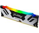 Kingston - DDR5 24GB 8400MT/s [FURY RENEGADE RGB], Non-ECC CUDIMM (Clocked), CL40 1.45V, 288-pin 1Rx8, Silver/Black, w/Heatsink, XMP_small_0