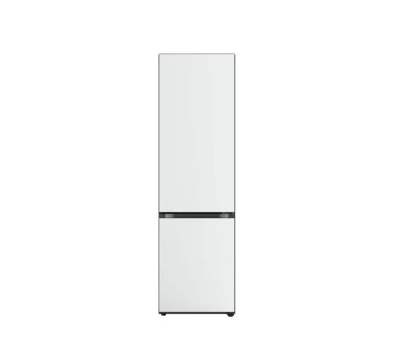 LG - Kombinovani frižider - zamrzivač dole, Total No Frost, D, 384L (277+107), Door Cooling+™, Fresh converter, Express cooling, Sklopiva polica, Polica za vino, Stakleno Bela, 203 cm_0