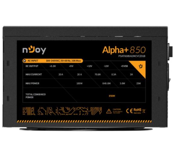 NJOY - Alpha+ 850 850W napajanje (PSAT6085A2MCVCZ01B) _4