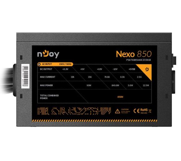 NJOY - Nexo 850 850W napajanje (PSAT6085A40CZCO01B) _4