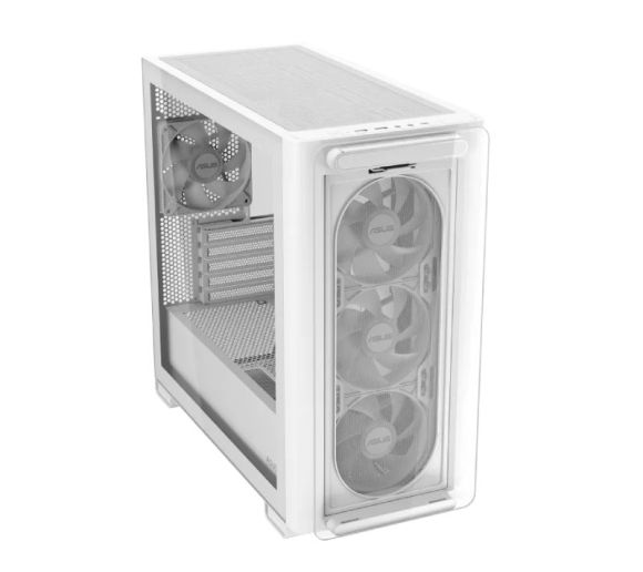 Asus - A23 PLUS TG ARGB micro-ATX kućište belo _1