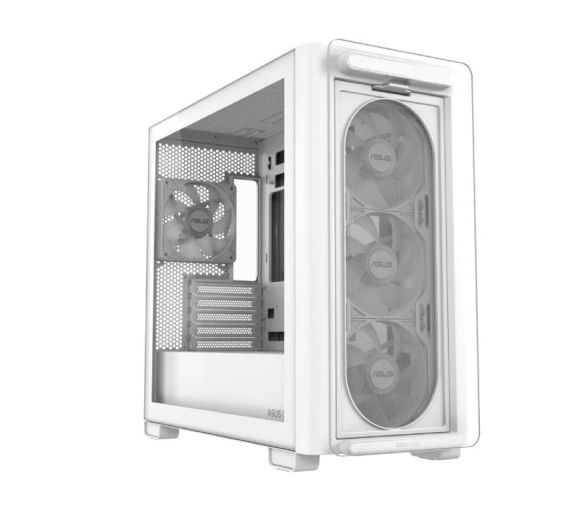Asus - A23 PLUS TG ARGB micro-ATX kućište belo _8