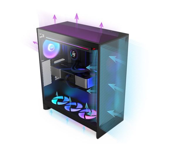 NZXT - H7 Flow RGB kućište belo (CM-H72FW-R1) _6
