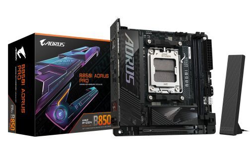 Gigabyte - AM5, AMD B850 Chipset, 2x DDR5 DIMM, PCIe UD Slot : PCIe 5.0 x16 slots with 10X strength for graphics card & Better Heat dissipation effect_0
