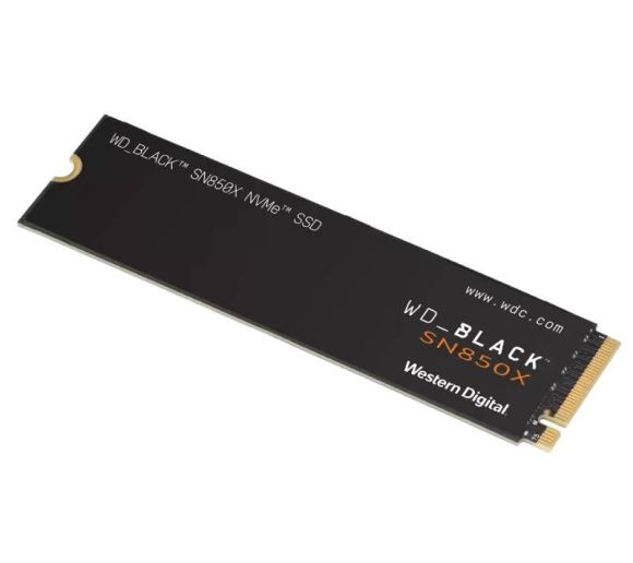 Western Digital - 1TB M.2 NVMe SSD Gen4 WDS100T2X0E SN850X Black _1