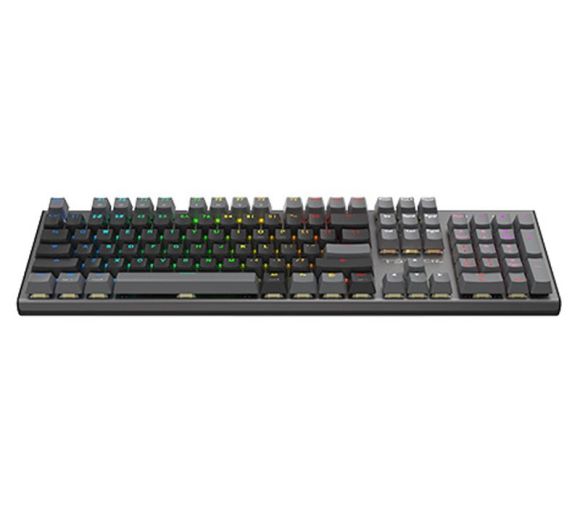 A4 TECH - FS100 FSTYLER USB Neon Backlit US crna tastatura _6
