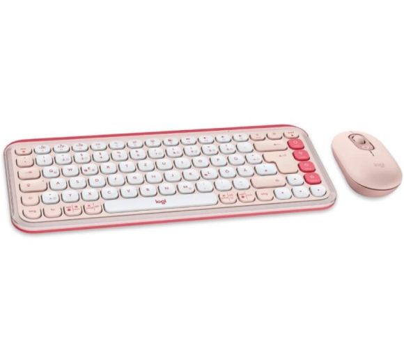 Logitech - POP Icon Combo US tastatura rose _2