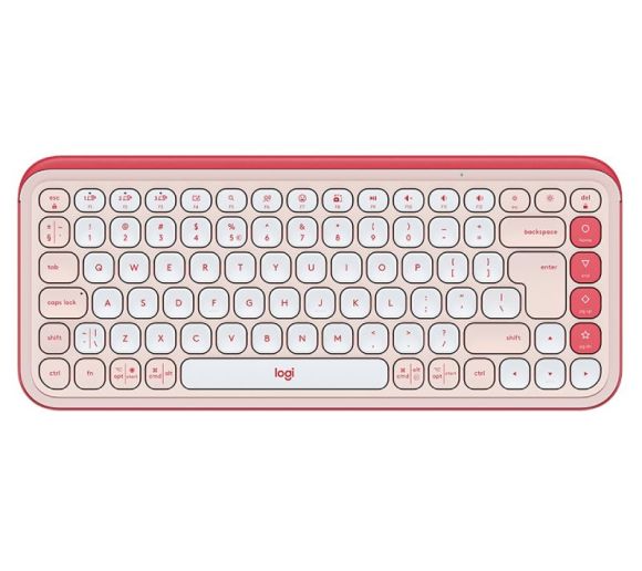 Logitech - POP Icon Keys US tastatura rose _2