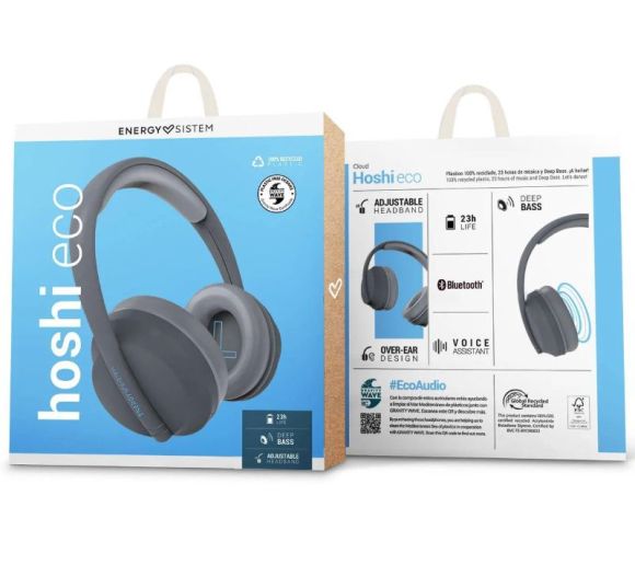 ENERGY SISTEM - Hoshi ECO Cloud Bluetooth slušalice sa mikrofonom sive (M45756) _5