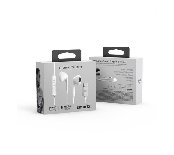 ENERGY SISTEM - Smart 2 Type C slušalice sa mikrofonom bele (M44899) _5