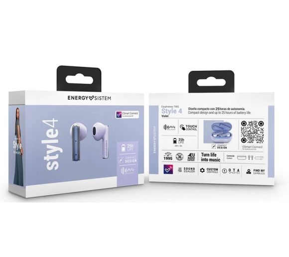 ENERGY SISTEM - Style 4 Violet True Wireless slušalice ljubičaste (M45349) _2