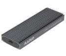 Externo Kućište USB3.2 tip-C za M.2 PCIe NVMe/SATA SSD diskove K1691 _small_1