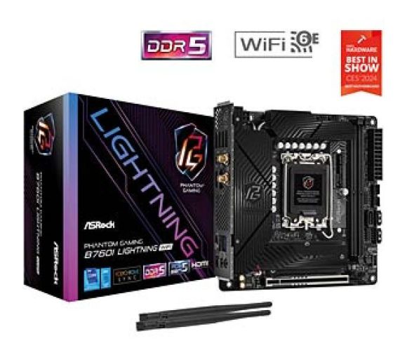 ASRock - MB s1700 ASRock B760I Lightning WiFi D5_0