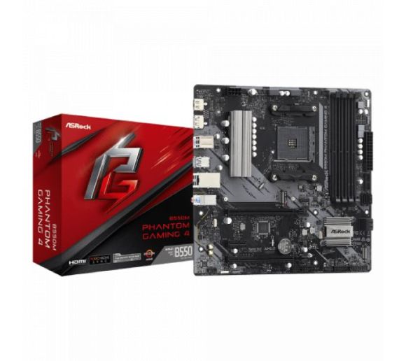 ASRock - MB AM4 ASRock B550M Phantom Gaming 4 90-MXBE90-A0UAYZ_0