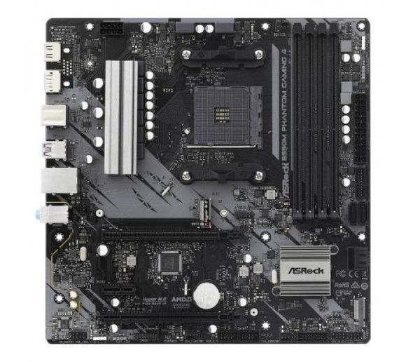 ASRock - MB AM4 ASRock B550M Phantom Gaming 4 90-MXBE90-A0UAYZ_1