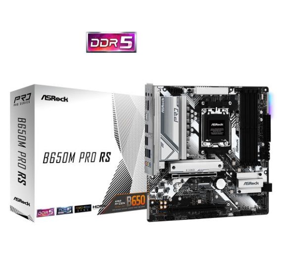 ASRock - MB AM5 ASRock B650M PRO RS 90-MXBLP0-A0UAYZ_0