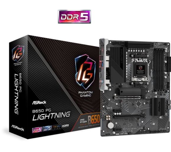 ASRock - MB AM5 ASRock B650 PG LIGHTNING 90-MXBK20-A0UAYZ_0