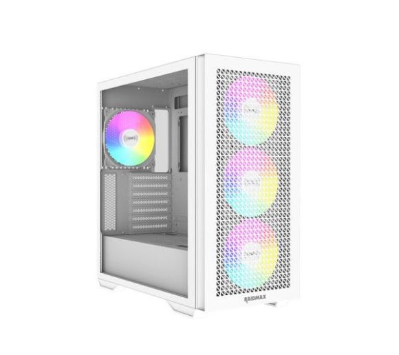 Raidmax - Kućište Raidmax Meshiah X605 Full Tower 4 x ARGB fan/Beli/X605TWF WT_0