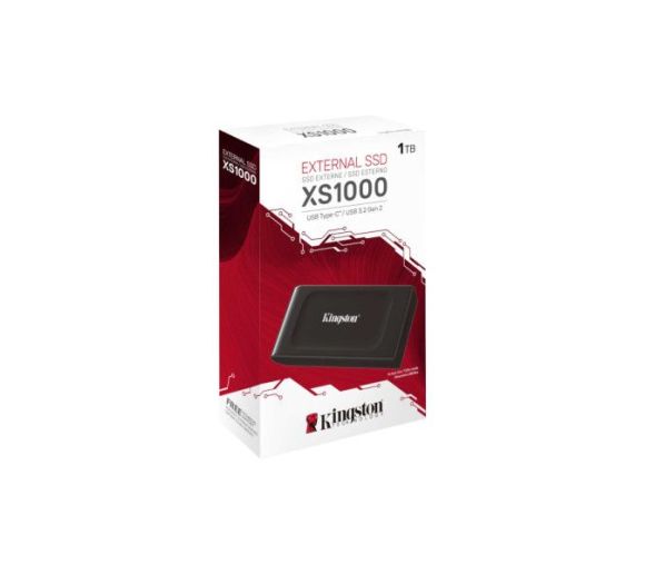 Kingston - Eksterni SSD 1TB Kingston Portable XS1000 USB 3.2/USB-C SXS1000/1000G_1