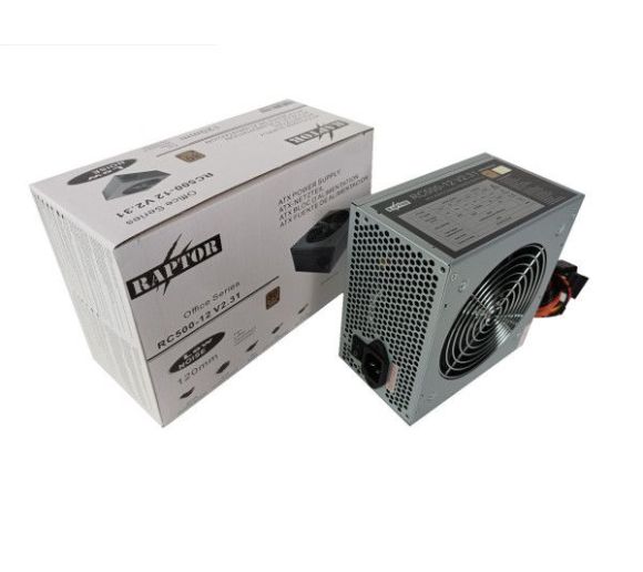 Napajanje Raptor 500W Office Series 12cm fan/80plus, RC500-12_0