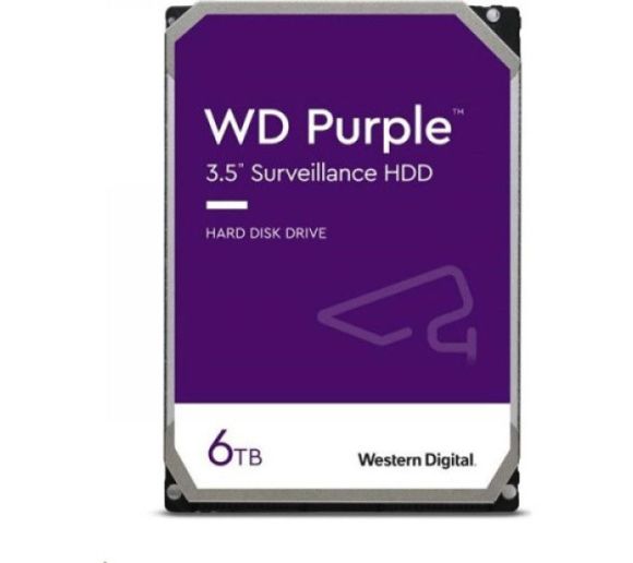 Western Digital - HDD WD 6TB CMR SATA3 WD64PURZ 256MB Purple_0