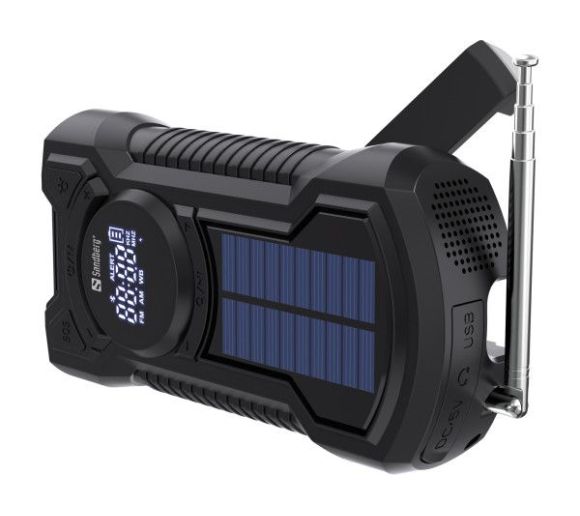 Powerbank Sandberg AIO 421-03 radio/zvučnik/solarni punjač/5000mAh_2