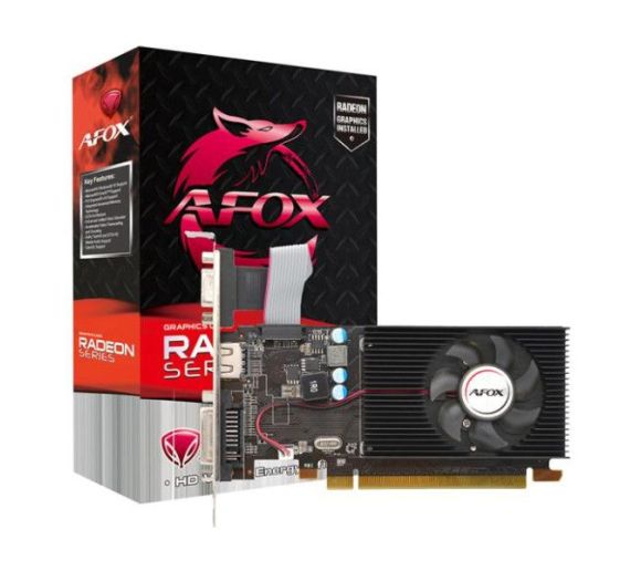 SVGA AFOX Radeon R5 230 2GD DDR3 LP/DVI/HDMI/VGA, AFR5230-2048D3L5_0