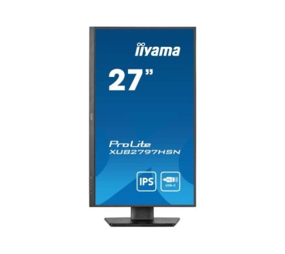 Monitor 27" Iiyama XUB2797HSN-B1 IPS 1920x1080/100Hz/1ms/HDMI/DP/USB/RJ45_2