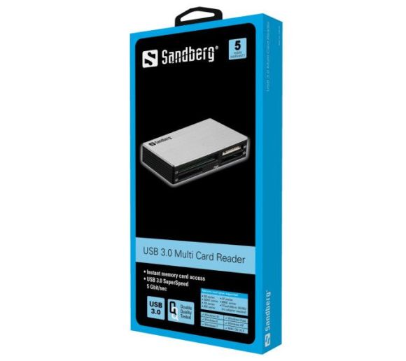 ÄŚitač kartica Sandberg USB 3.0 Multi card reader 133-73_1