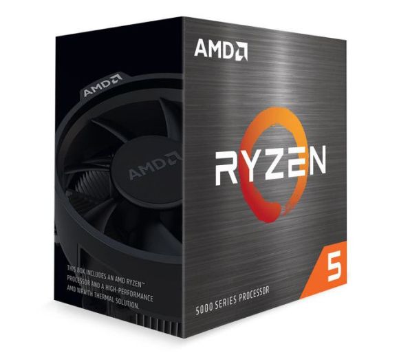 AMD - CPU AM4 AMD Ryzen 5 5500, 6C/12T, 3.60-4.20GHz 100-100000457BOX_1