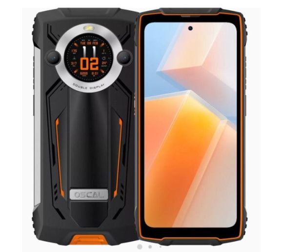 Smart Rugged Oscal PILOT II , 6.5" OC/8GB/256GB/50MP/8800mAh 45W Black_0