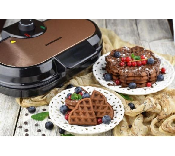 Aparat za galete HEINNER HWF-1000CR 1000W/dupli/crni_1