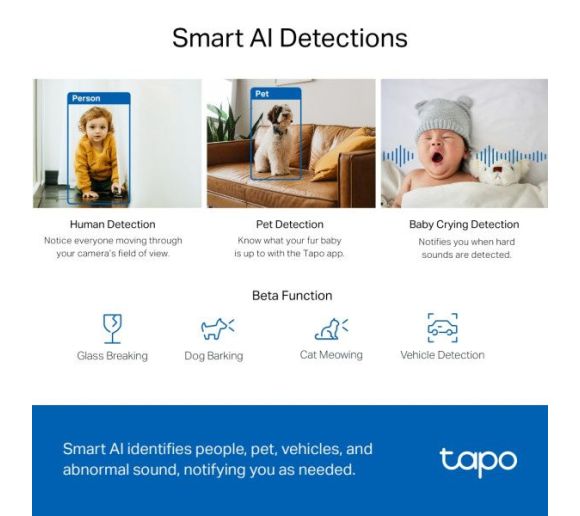 TP-Link - Wi-Fi kamera TP-Link Tapo C220 PZT/4MP/QHD/do 512GB_3