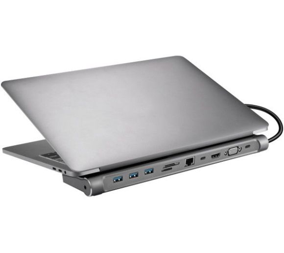 Docking station Sandberg 10in1 USB-C - HDMI/VGA/LAN/3xUSB 3.0/USB C 136-31_1