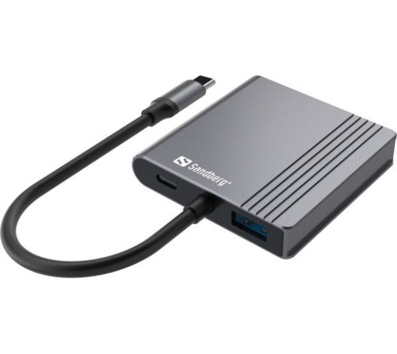 Docking station Sandberg USB-C Dock 2xHDMI+USB+PD 136-44_4
